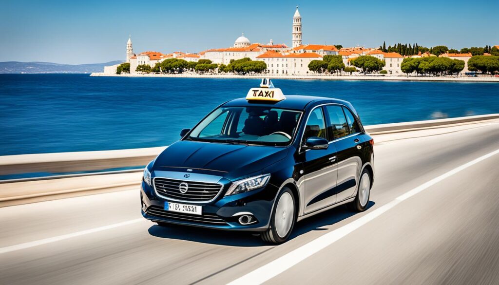 reliable taxi Zadar